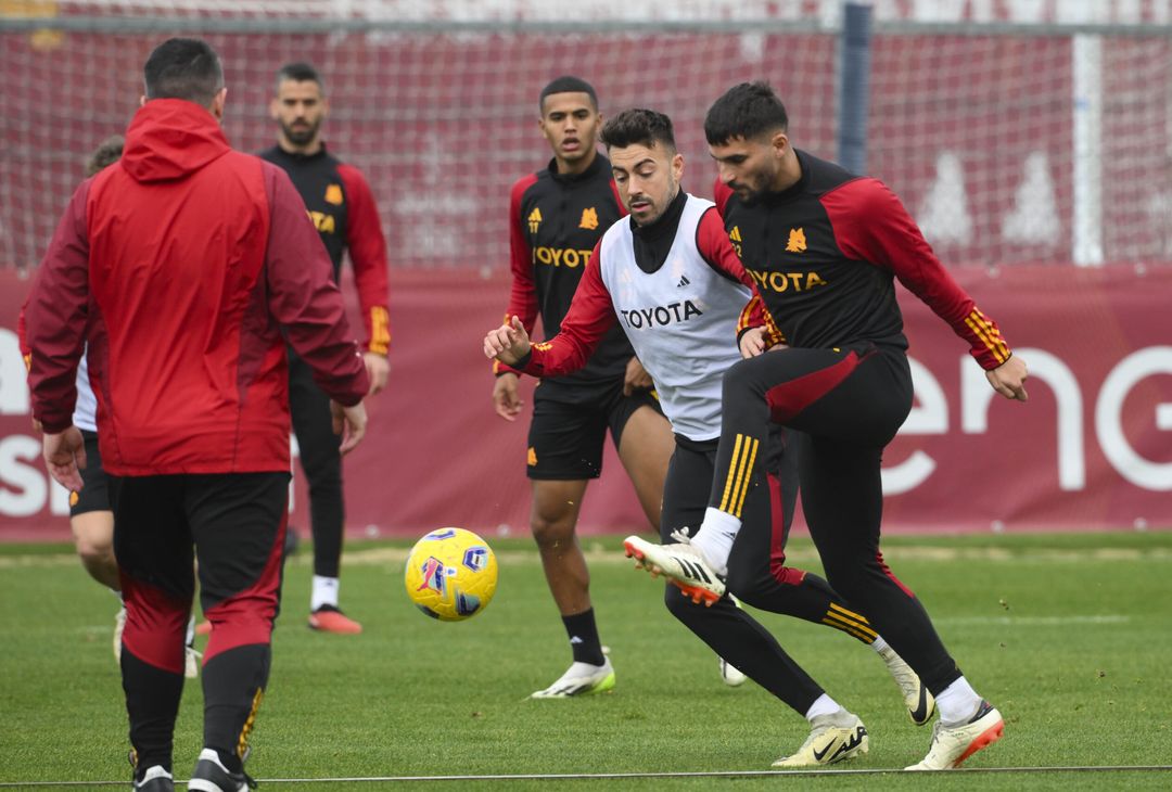 Roma in campo dopo il successo contro il Torino – FOTOGALLERY - immagine 4
