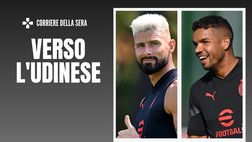 Milan-Udinese, Giroud da valutare. Messias completamente recuperato