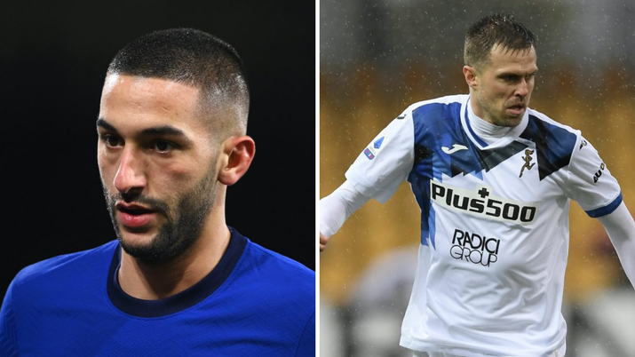 Hakim Ziyech e Josip Ilicic, due obiettivi per la trequarti del Milan (Getty Images) 
