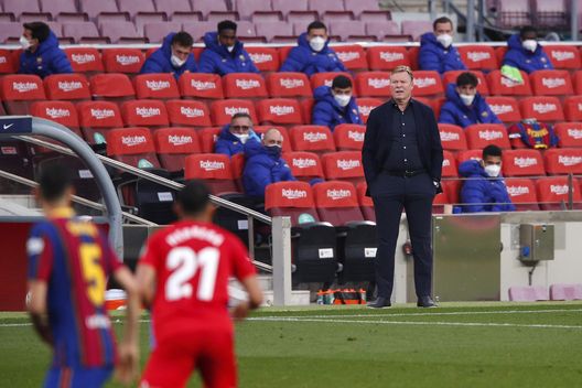 Barcellona Koeman (getty images) Barcellona Koeman (getty images)