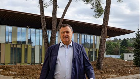 GERMOGLI PH: 17 NOVEMBRE 2022 BAGNO A RIPOLI VIOLA PARK FIORENTINA VISITA RAPPRESENTANZA DE LA NAZIONE AL CANTIERE GUIDATI DAL DIRETTORE JOE BARONE