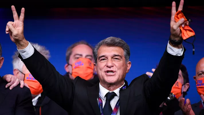 Barcellona, il presidente Laporta: “Vergognoso l’arbitraggio con l’Inter” - immagine 1