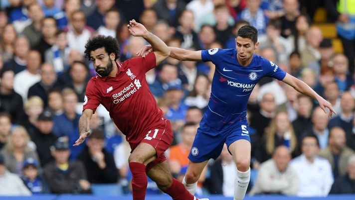 VIDEO Chelsea-Liverpool, Salah provoca così Jorginho prima del rigore - immagine 1