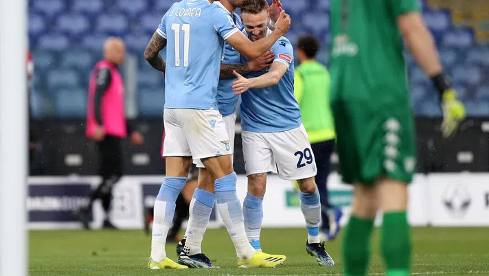 Correa, Immobile e Lazzari