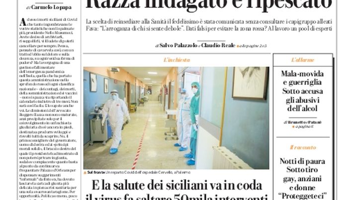 Prima Pagina, La Repubblica-Palermo: “Belotti, Sirigu, Emerson, Cristante: quanta nostalgia agli Europei” Prima Pagina, La Repubblica-Palermo: “Belotti, Sirigu, Emerson, Cristante: quanta nostalgia agli Europei”