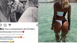 Theo Hernandez e Zoe, vacanze d’amore: spunta anche Hakimi, i tifosi vedono indizi di mercato