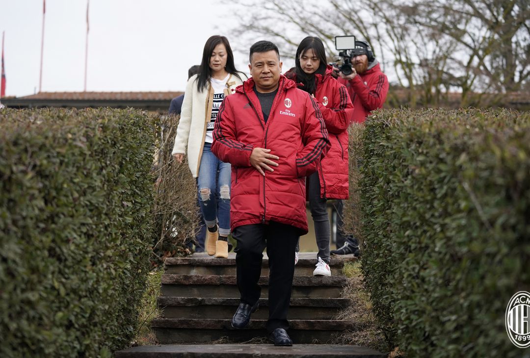 GALLERY – Yonghong Li a Milanello: ecco tutte le foto - immagine 6