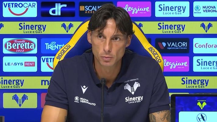 Verona-Sampdoria, Cioffi: “Vogliamo vincere. Verdi e Hrustic non al meglio, saranno in panchina” Verona-Sampdoria, Cioffi: “Vogliamo vincere. Verdi e Hrustic non al meglio, saranno in panchina” - immagine 1