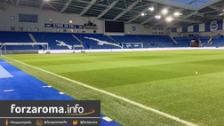 VIDEO – Brighton-Roma si avvicina: all’Amex Stadium è già tutto pronto