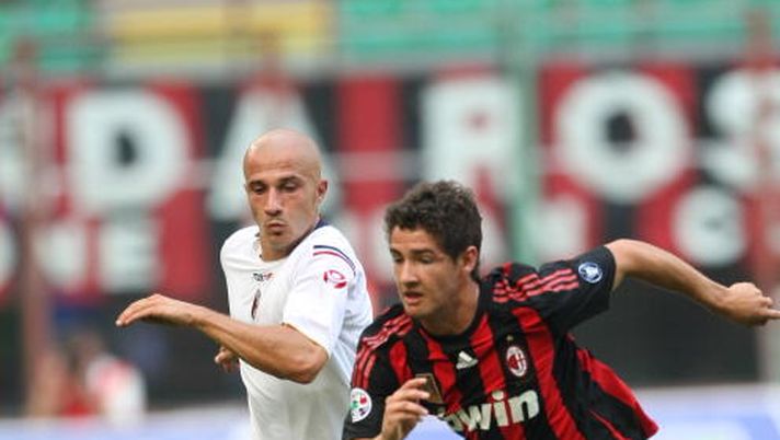 Valiani contrasta Pato nel 2008, Getty Images