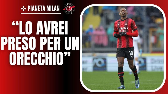 Rafael Leao, attaccante del Milan 08/01/2024 PianetaMilan.it