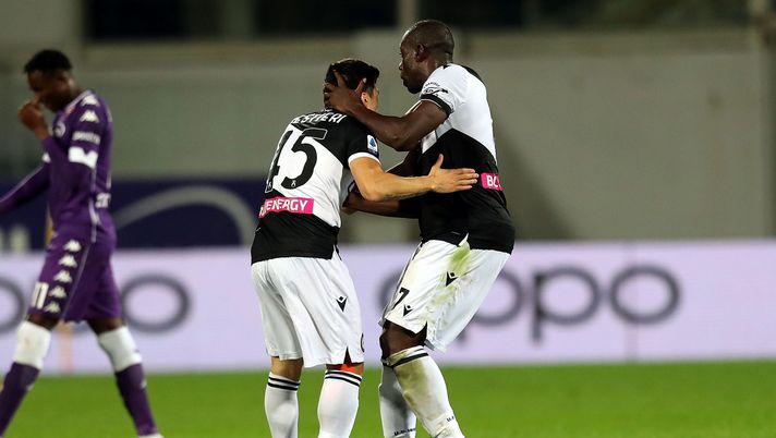 Okaka durante Fiorentina -Udinese Okaka durante Fiorentina -Udinese