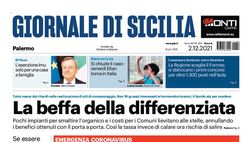 Prima Pagina, Giornale di Sicilia: “La beffa della differenziata”