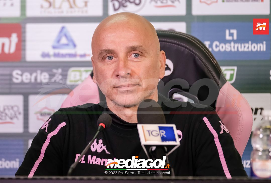 FOTO PALERMO, verso il Modena: Eugenio Corini in conferenza stampa (GALLERY) - immagine 9