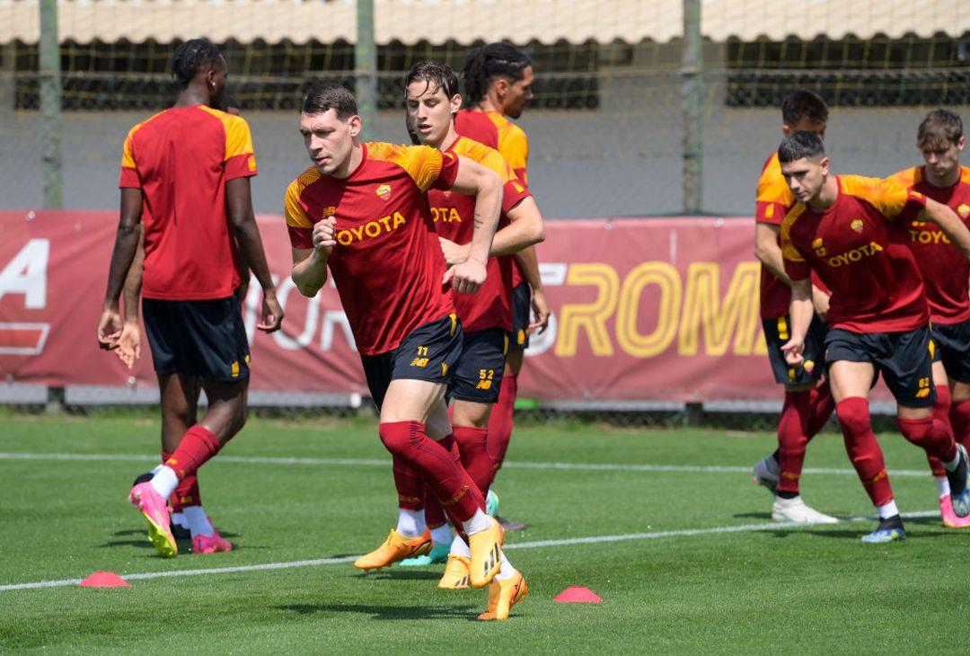 Roma, l’allenamento nel Media Day di Trigoria – FOTO GALLERY - immagine 17