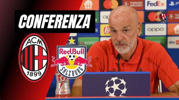Conferenza stampa Pioli Milan-Salisburgo Champions League 2022-2023