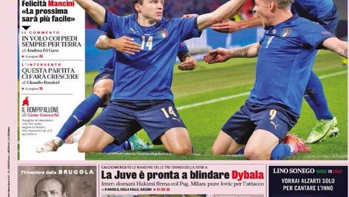 BUONGIORNO CITTACELESTE – LE PRIME PAGINE DEI PRINCIPALI QUOTIDIANI SPORTIVI – GUARDA 