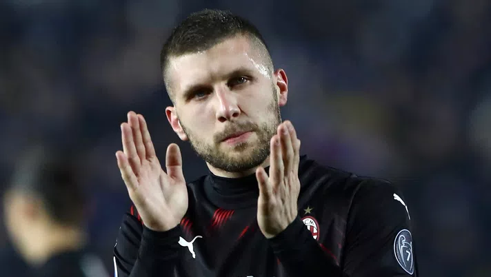 Ante Rebic al termine di Brescia-Milan (credits: GETTY Images)