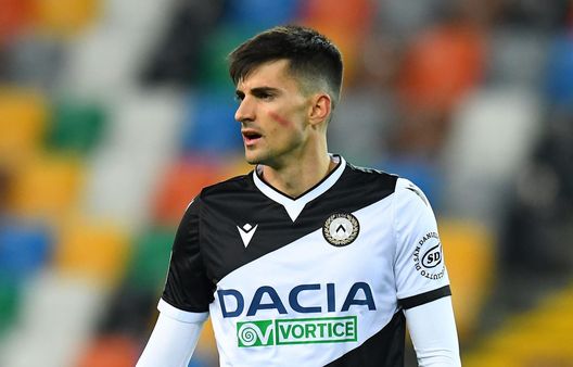 UDINE, ITALY - NOVEMBER 22: Ignacio Pussetto of Udinese Calcio looks on during the Serie A match between Udinese Calcio and Genoa CFC at Dacia Arena on November 22, 2020 in Udine, Italy. (Photo by Alessandro Sabattini/Getty Images) UDINE, ITALY - NOVEMBER 22: Ignacio Pussetto of Udinese Calcio looks on during the Serie A match between Udinese Calcio and Genoa CFC at Dacia Arena on November 22, 2020 in Udine, Italy. (Photo by Alessandro Sabattini/Getty Images)