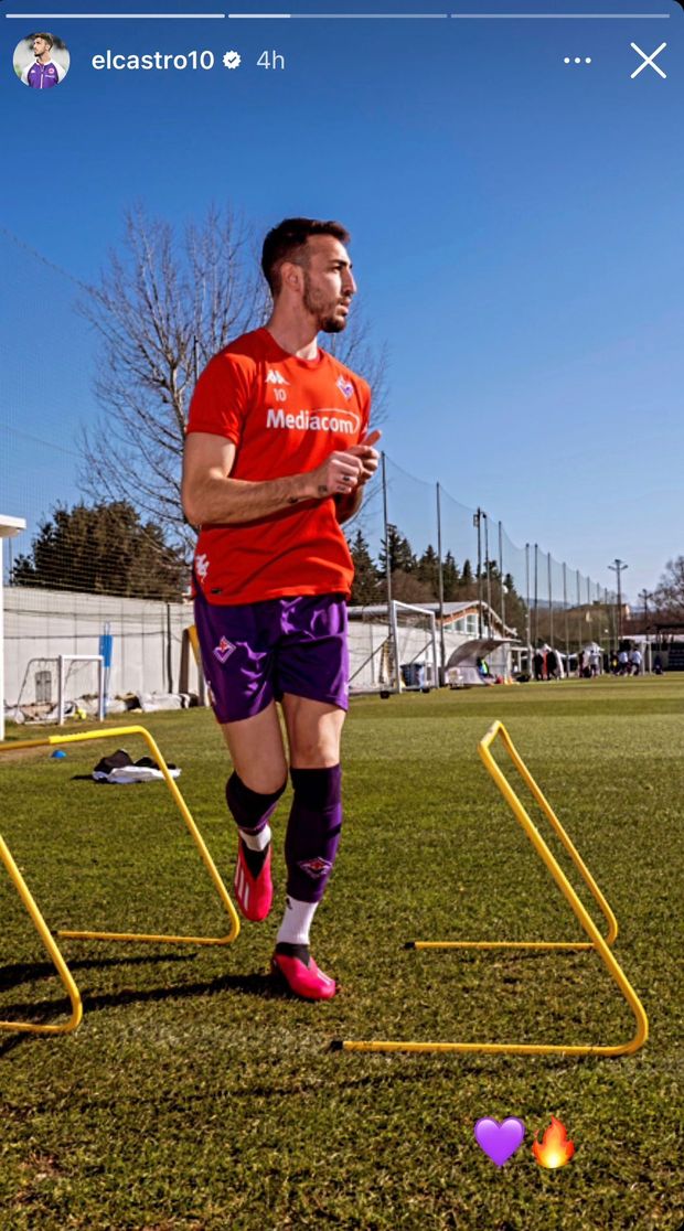 FOTO – Castrovilli verso il recupero: il centrocampista scalda i motori- immagine 2