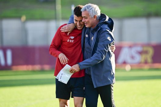 Getty Images mourinho el shaarawy allenamento