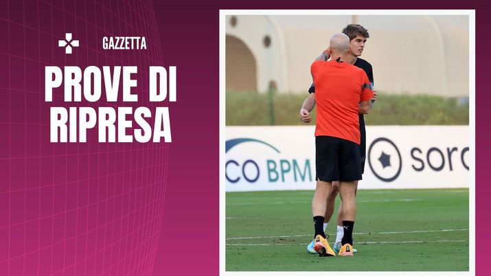 Pioli De Ketelaere AC Milan allenamento Dubai