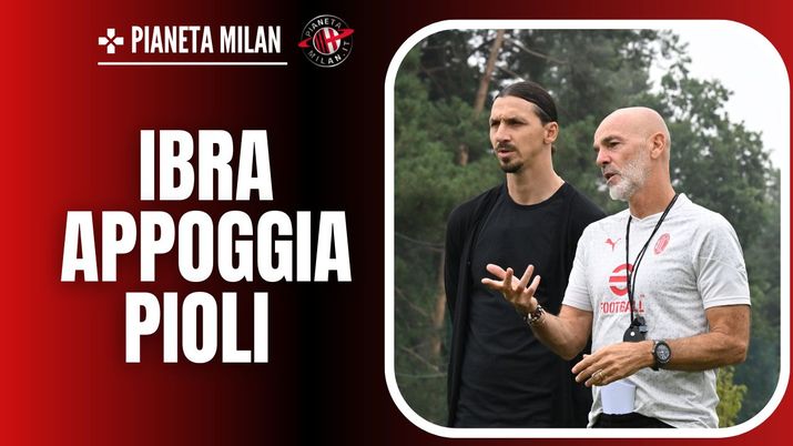MiIlan Zlatan Ibrahimovic Pioli