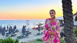 Giorgia Palmas saluta la Sardegna: “Questi colori del cielo mi mancheranno”