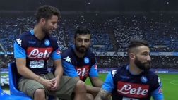 Mertens, Albiol e Tonelli salutano Rafael: si accende la discussione sul “cuore” | VIDEO