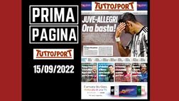 Prima pagina Tuttosport: Juve-Allegri, ora basta!