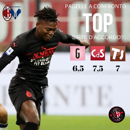Milan-Verona 3-2, devastante Leao: le pagelle a confronto- immagine 2