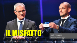Calcio Napoli – Champions League, le telecamere riprendono il misfatto in diretta