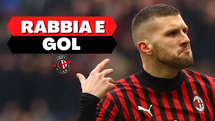 Ante Rebic, attaccante AC Milan (credits: Getty images)