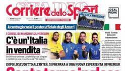 Prima Pagina, Corriere dello Sport: “Conte torna inglese. C’è un’Italia in vendita”