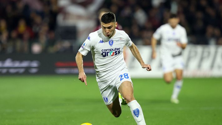 Nicolò Cambiaghi, attaccante dell'Empoli (getty images)