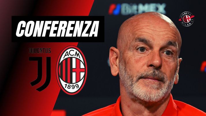 Juventus-Milan conferenza stampa Pioli Serie A 2022-2023