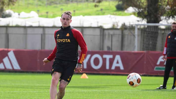 Trigoria, l’allenamento post Brighton: lavoro di scarico per i titolari - immagine 1