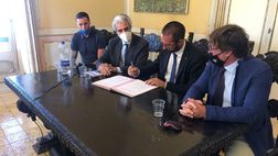 Palermo, firmata l’intesa: le scuole calcio delle Madonie nel circuito del club rosa