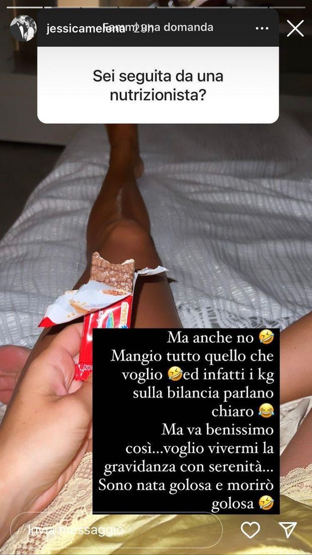 Instagram La moglie di Immobile: “Se mi segue una nutrizionista? Ma anche no, mangio tutto ciò…”- immagine 2