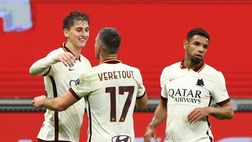 Kumbulla Superstar, ancora in gol per il 3 a 3 della Roma a San Siro