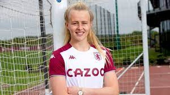 Hannah Hampton, portiere dell'Aston Villa Hannah Hampton, portiere dell'Aston Villa
