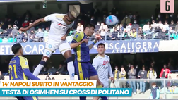 VIDEO Serie A, doppietta Osimhen, illude Faraoni: il film di Verona-Napoli