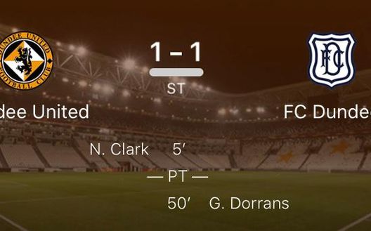 Dundee United-Dundee FC 1-1 Dundee United-Dundee FC 1-1