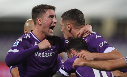 GERMOGLI PH: 25 OTTOBRE2020 FIRENZE STADIO ARTEMIO FRANCHI CAMPIONATO SERIE A TIM FIORENTINA VS UDINESE NELLA FOTO GOL ESULTANZA MILENKOVIC GERMOGLI PH: 25 OTTOBRE2020 FIRENZE STADIO ARTEMIO FRANCHI CAMPIONATO SERIE A TIM FIORENTINA VS UDINESE NELLA FOTO GOL ESULTANZA MILENKOVIC