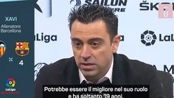 VIDEO Barcellona, Xavi su Pedri: “A 19 anni è già top player. Una meraviglia…”