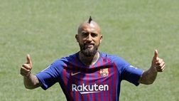 Barcellona, Vidal si presenta: «L'Inter? Sono nel club migliore al mondo»
