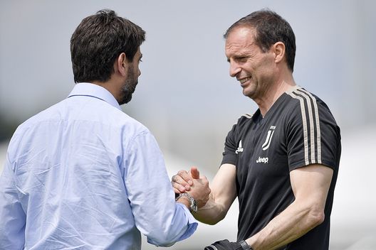 Allegri e Agnelli Allegri e Agnelli