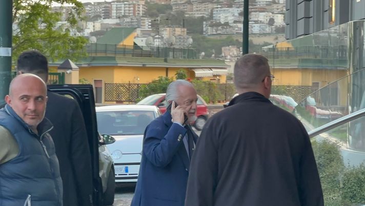 De Laurentiis è arrivato a Napoli: possibile summit in serata con Spalletti – SKY - immagine 1