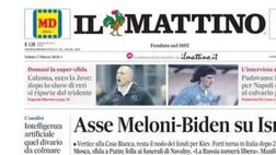 PRIMA PAGINA IL MATTINO OGGI : “Calzona, ecco la Juve: si riparte dal tridente”