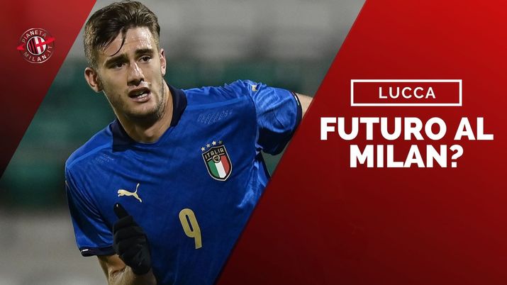 Lorenzo Lucca (attaccante Pisa), qui con la maglia della Nazionale Italiana Under 21, obiettivo di calciomercato del Milan | AC Milan News (Getty Images) Lorenzo Lucca Pisa Calciomercato AC Milan